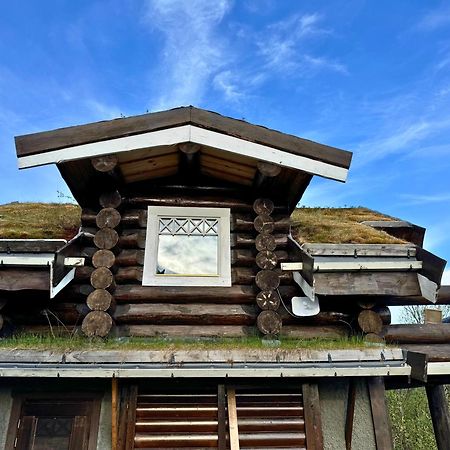 Unique Arctic Timber Cabin Skaidi Exterior photo