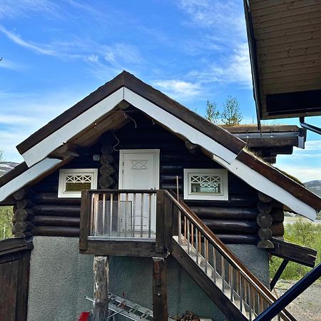 Unique Arctic Timber Cabin Skaidi Exterior photo